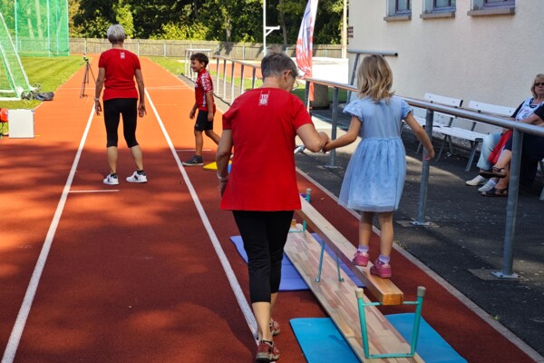 Auch beim SV Schmölln 1913 gab es einen Parcours