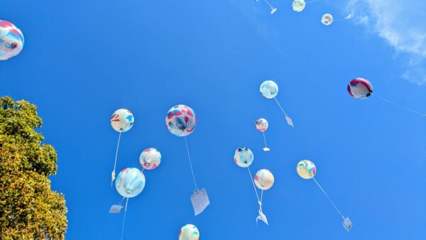 Ballons fliegen