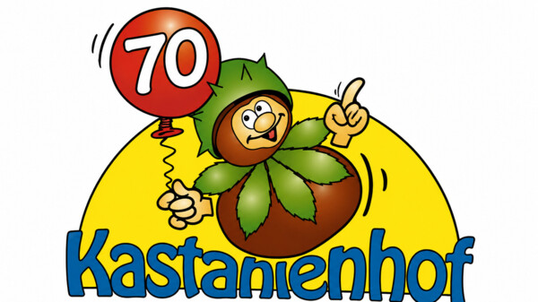 Logo 70 Jahre Kastanienhof