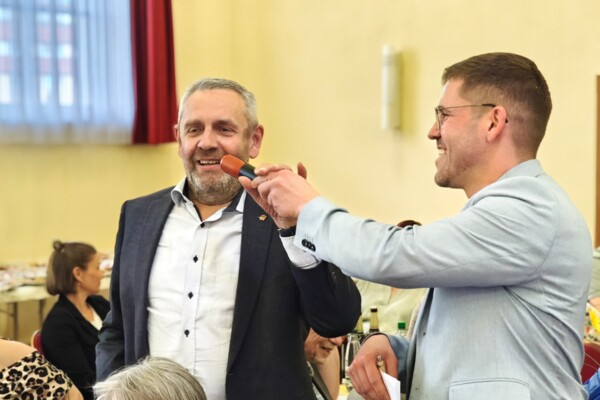 Fragen aus dem Publikum für die Podiumsdiskussion.