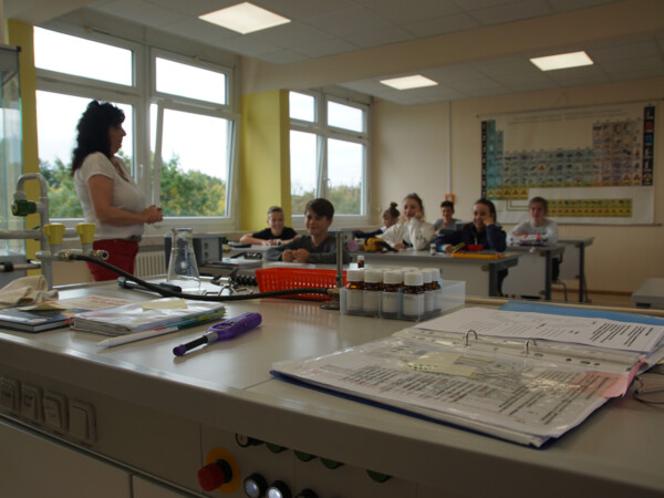Chemie-Unterricht im Gymnasium