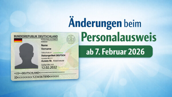Änderung Personalausweis 2026