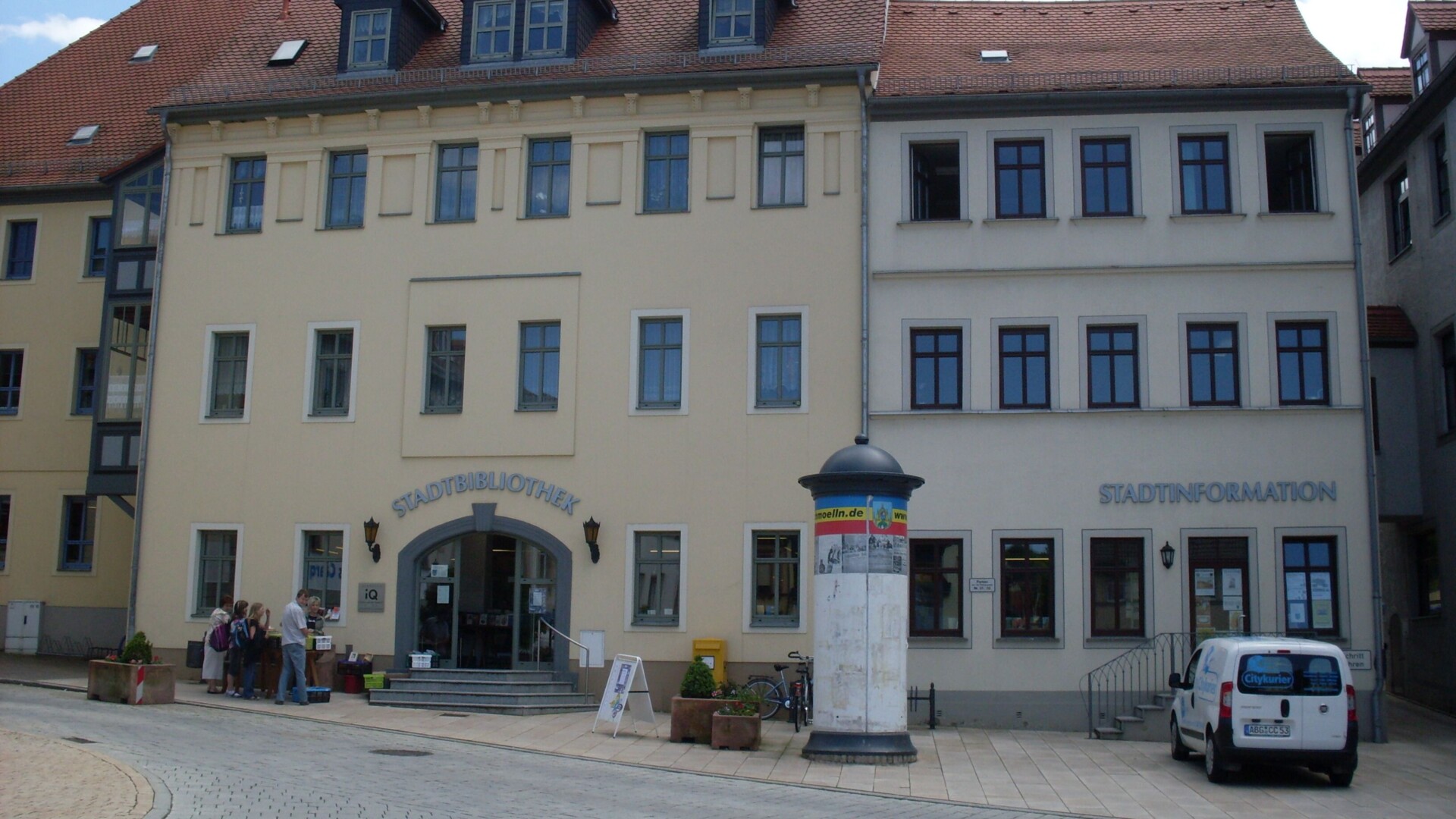 Statdbibliothek von vorn