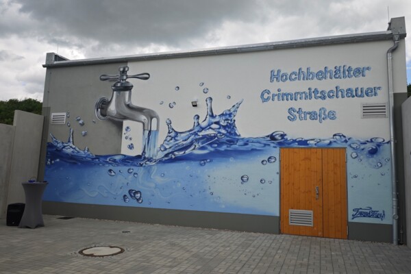 Robin Jahn gestaltete die Außenfassade.