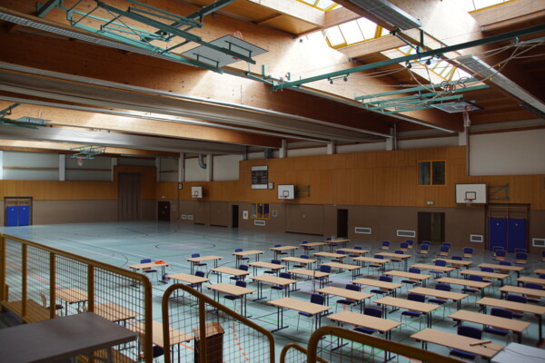 Blick von der Tribüne