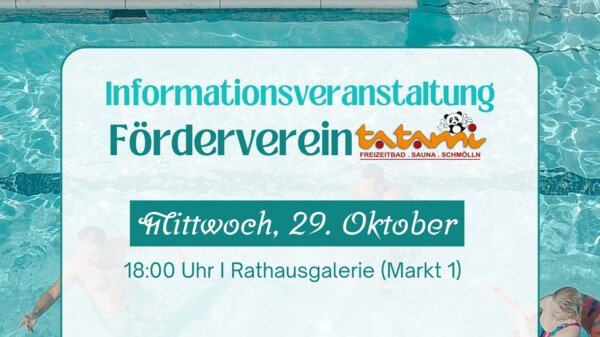 Plakat Förderverein Tatami - Info
