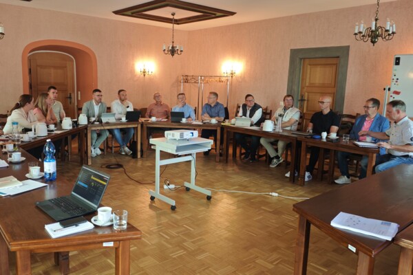 Blick in den Ratssaal zur "AG Digitalisierung"