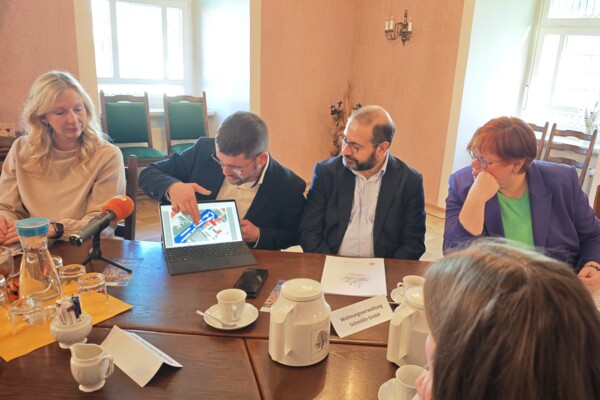 Blick in den Standplan