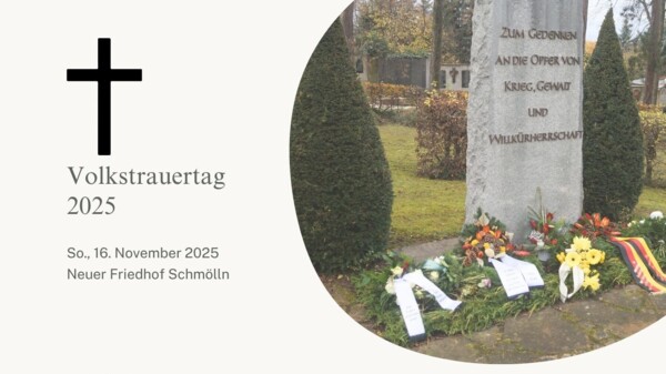 Einladung Volkstrauertag 2025
