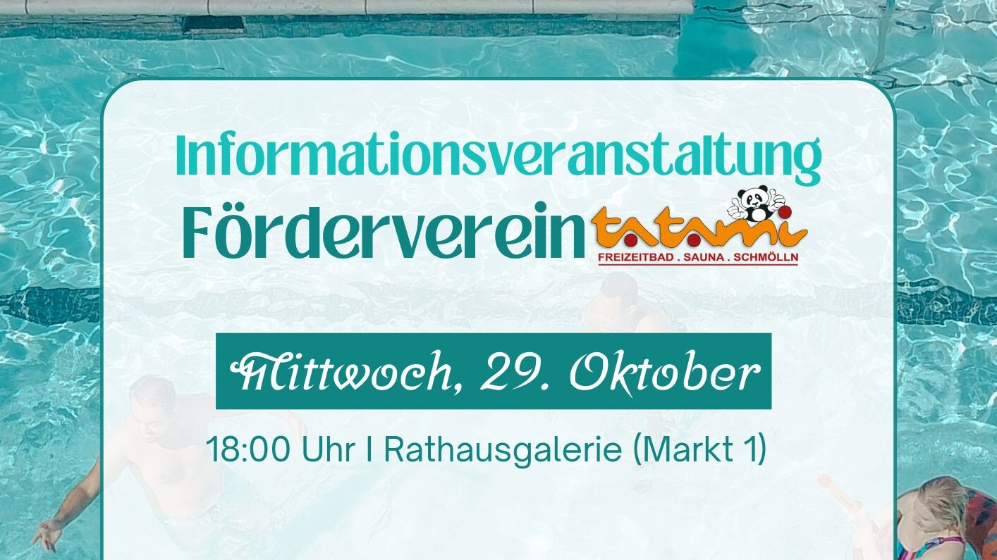 Plakat Förderverein Tatami - Info Plakat Förderverein Tatami - Info