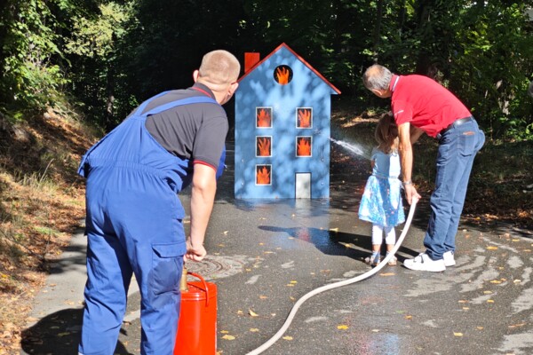 Die Jugendfeuerwehr präsentierte sich