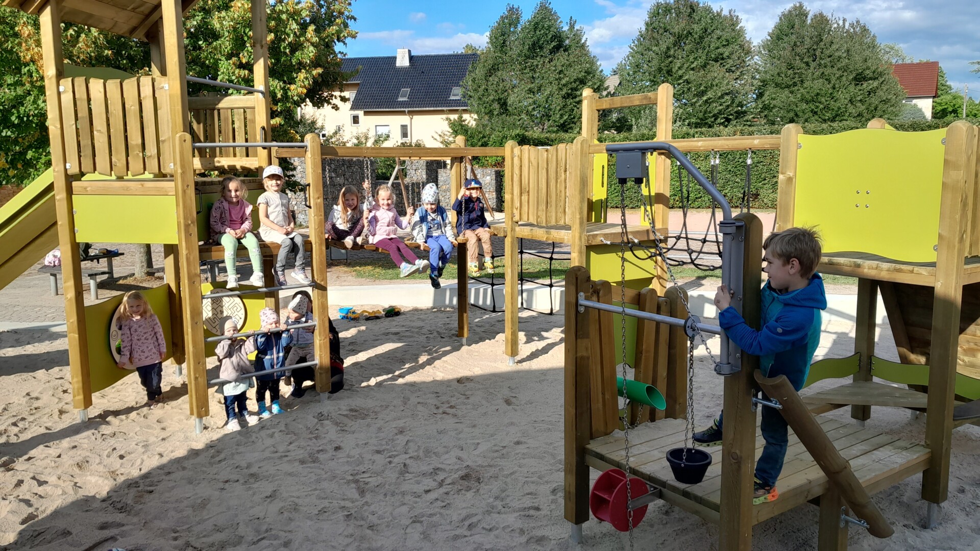 Einweihung Spielgerät Selka Einweihung Spielgerät Selka