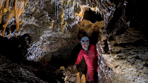 Georg Schollän | Bleßberghöhle (Alle Verwertungsrechte Thüringer Höhlenverein e.V.)
