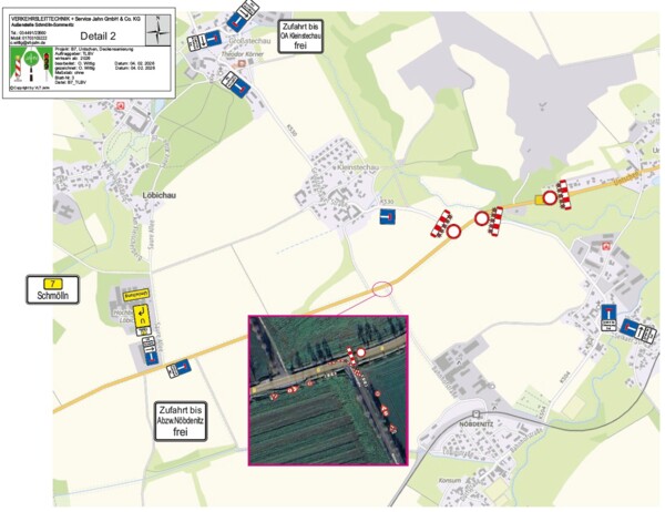 Deckensanierung auf der B7 bei Untschen Deckensanierung auf der B7 bei Untschen