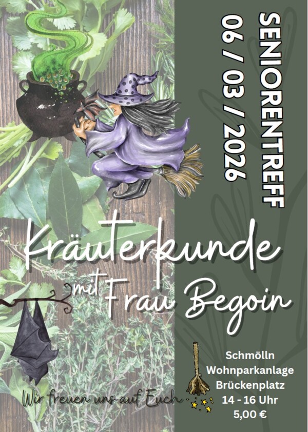 Plakat Kräuterkunde