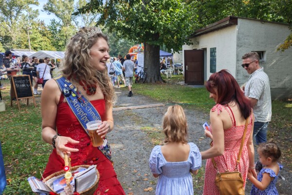 Knopfprinzessin Constanze I auf Tour