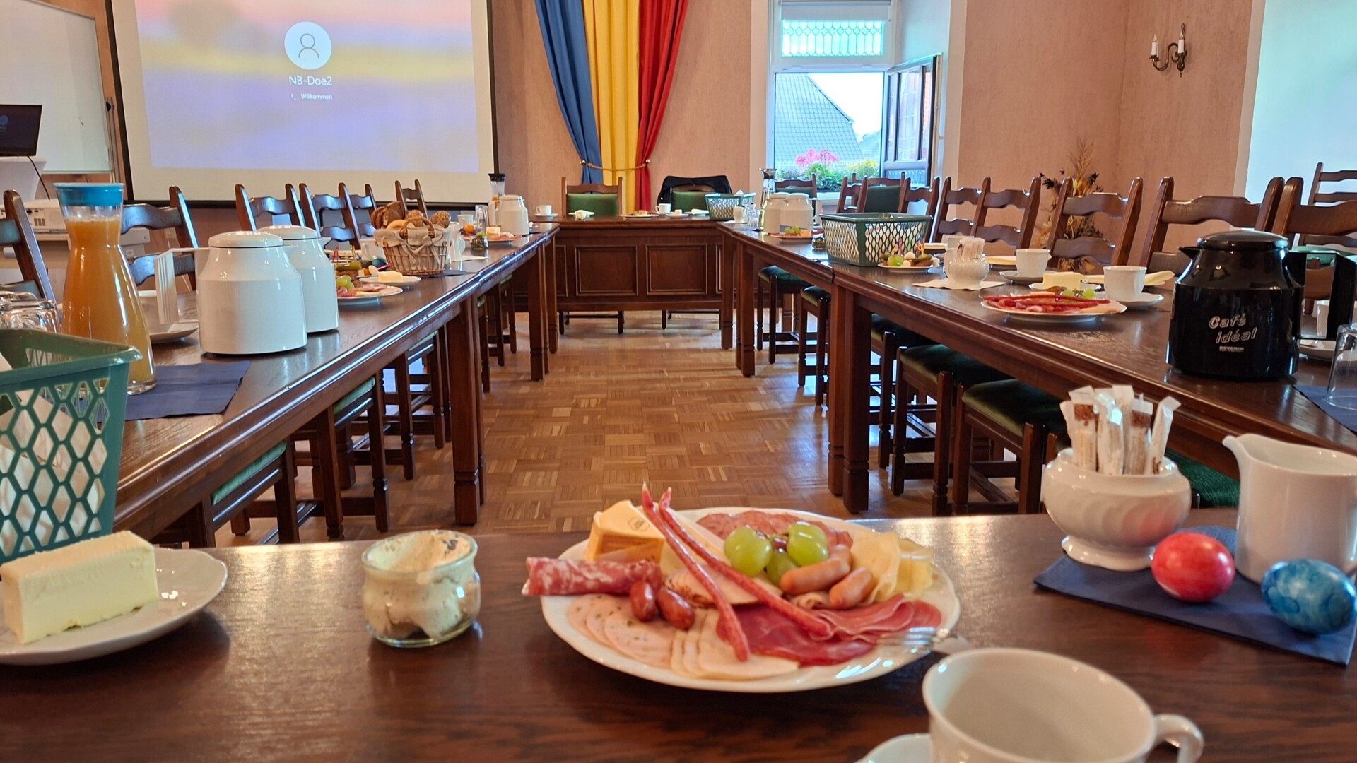 2. Handwerkerfrühstück - Blick in den Ratssaal