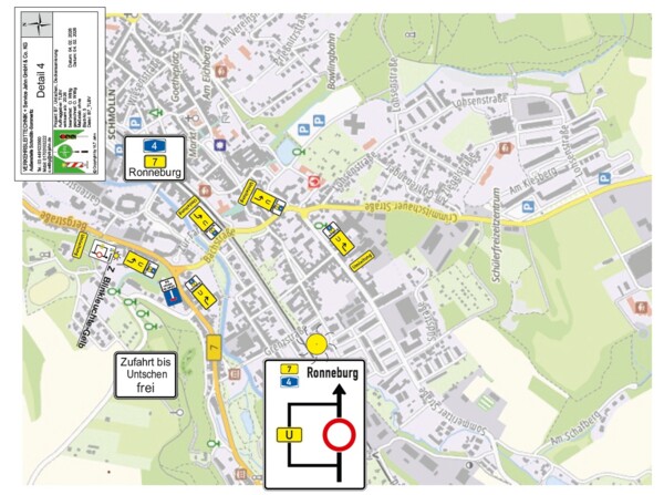 Deckensanierung auf der B7 bei Untschen Deckensanierung auf der B7 bei Untschen