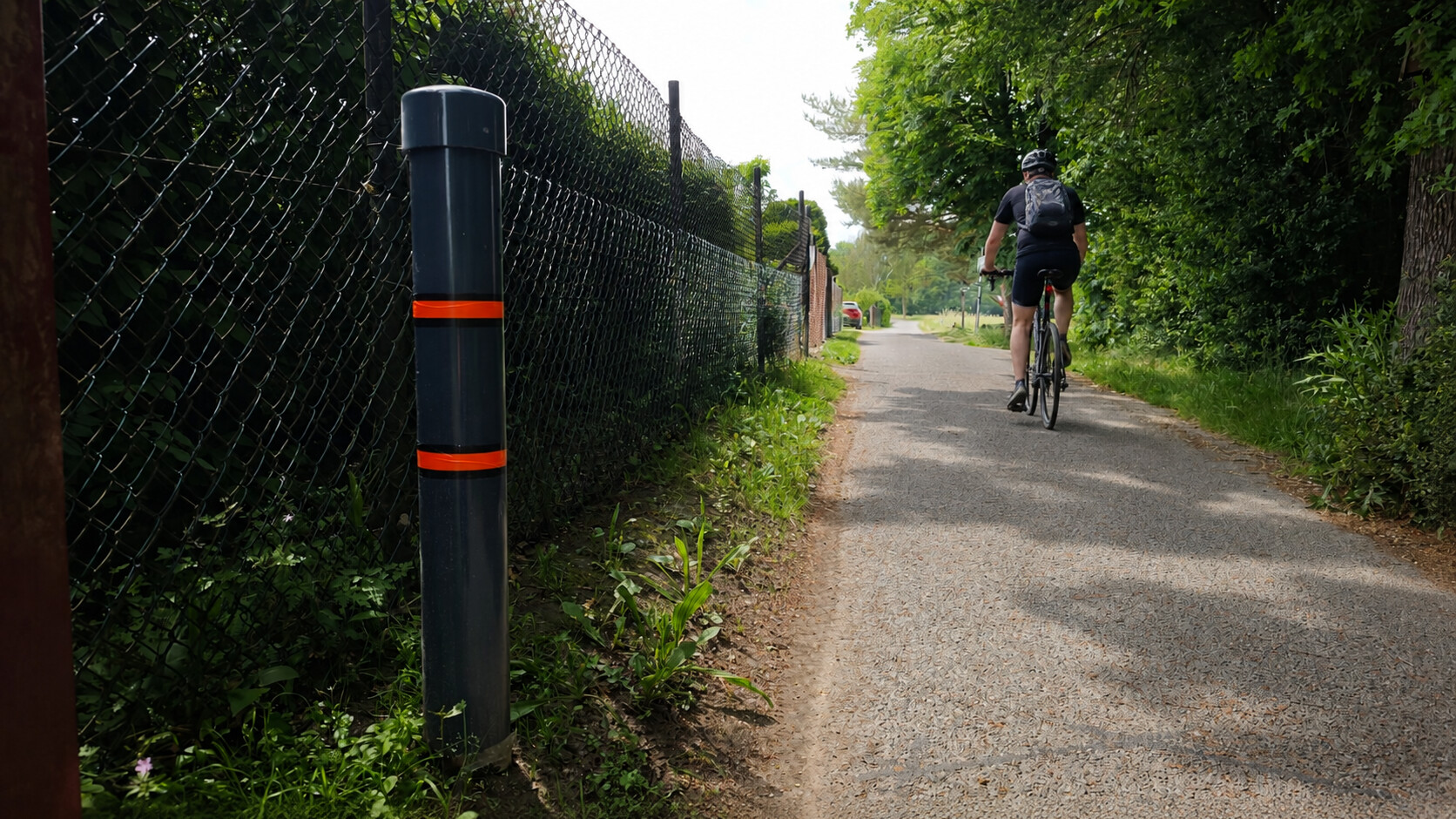 Fahrradzählstelle am Radweg Schmölln Fahrradzählstelle am Radweg Schmölln