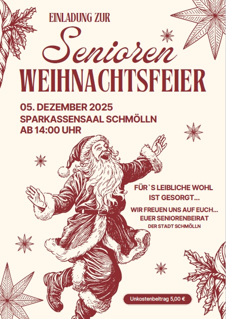 Seniorenweihnachtsfeier 2025