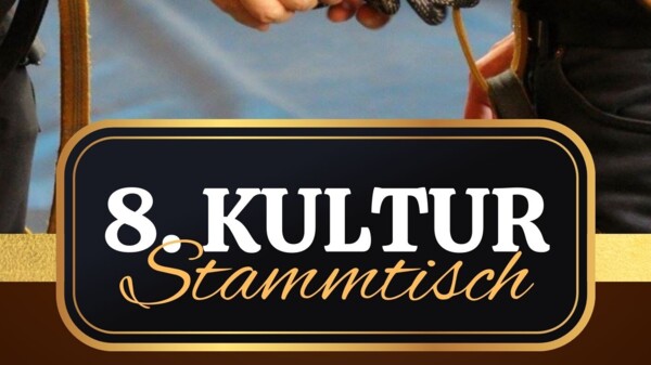 Plakat 8. Kulturstammtisch