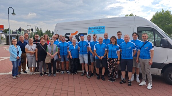 Auftakt der Radtour 2025
