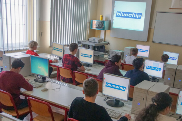 Computerkabinett in der Regelschule am Eichberg