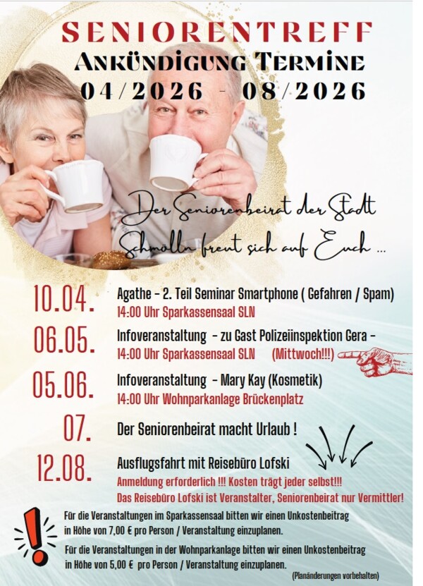 Seniorentreff 04-08 Seniorentreff 04-08