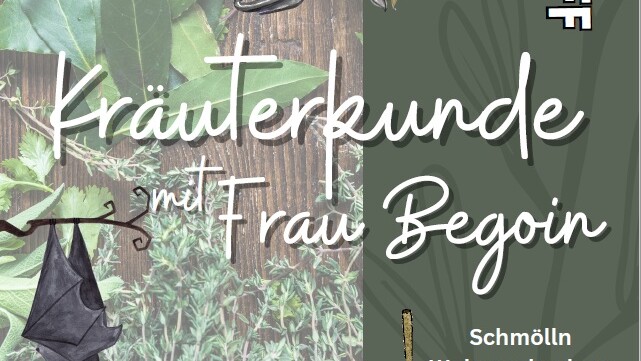 Plakat Kräuterkunde