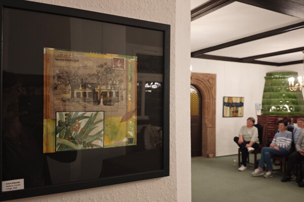 Collage des Künstlers