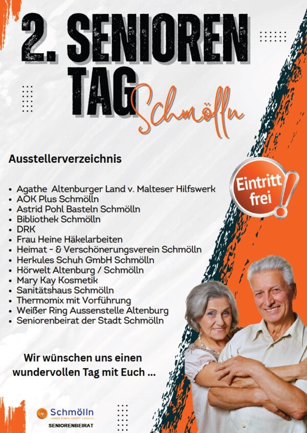 Plakat Seniorentag 2025 - Teil 2