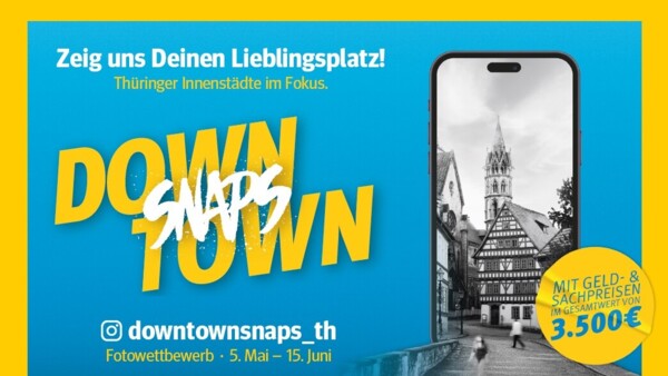 Plakat Fotowettbewerb Downtown Snaps