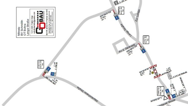 Sperrung in Bohra, Lange Straße