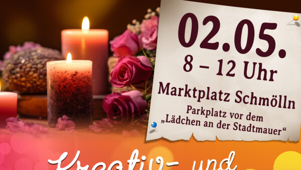 Plakat Blumenmarkt 2026