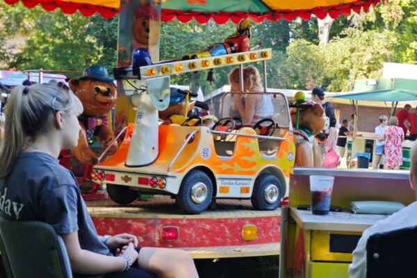 Immer beliebt: Das Kinderkarussell
