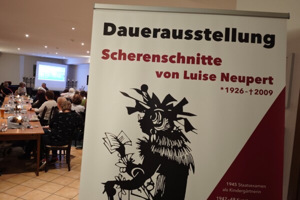 Banner zur Dauerausstellung Luise Neupert Banner zur Dauerausstellung Luise Neupert