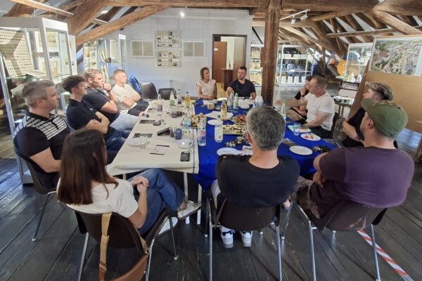 Jungunternehmer-Stammtisch im Knopfmuseum