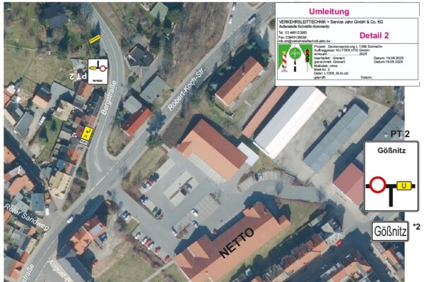 Sperrung B7 - Detail 2