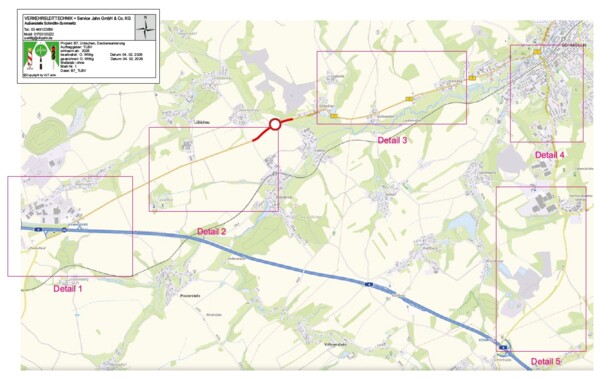 Deckensanierung auf der B7 bei Untschen Deckensanierung auf der B7 bei Untschen